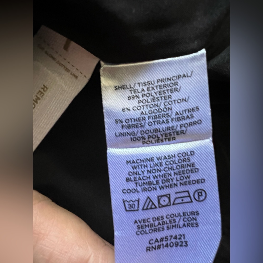 LOFT Tweed Mini Skirt. Sz 8T - Picture 9 of 11